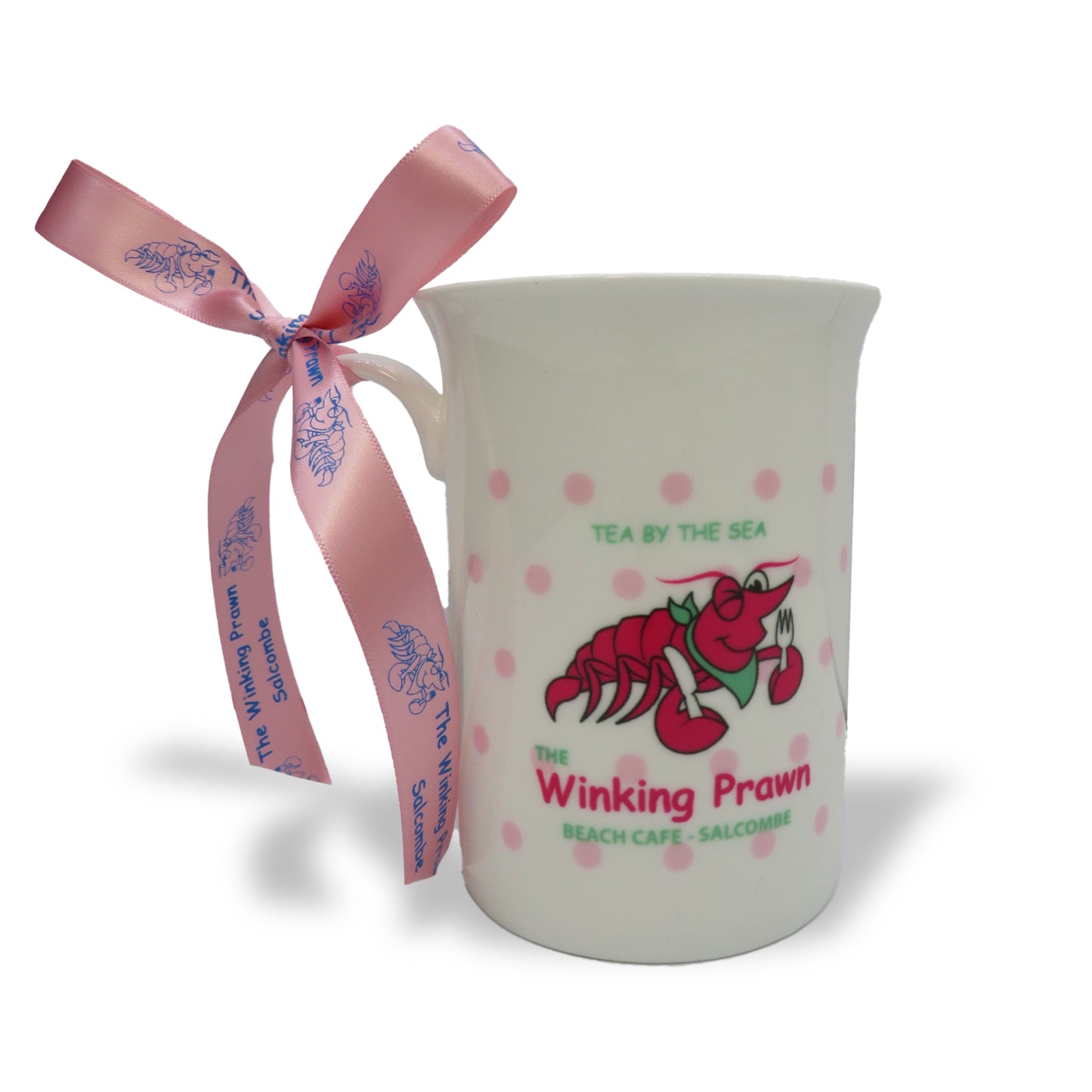 Winking Prawn China Mug