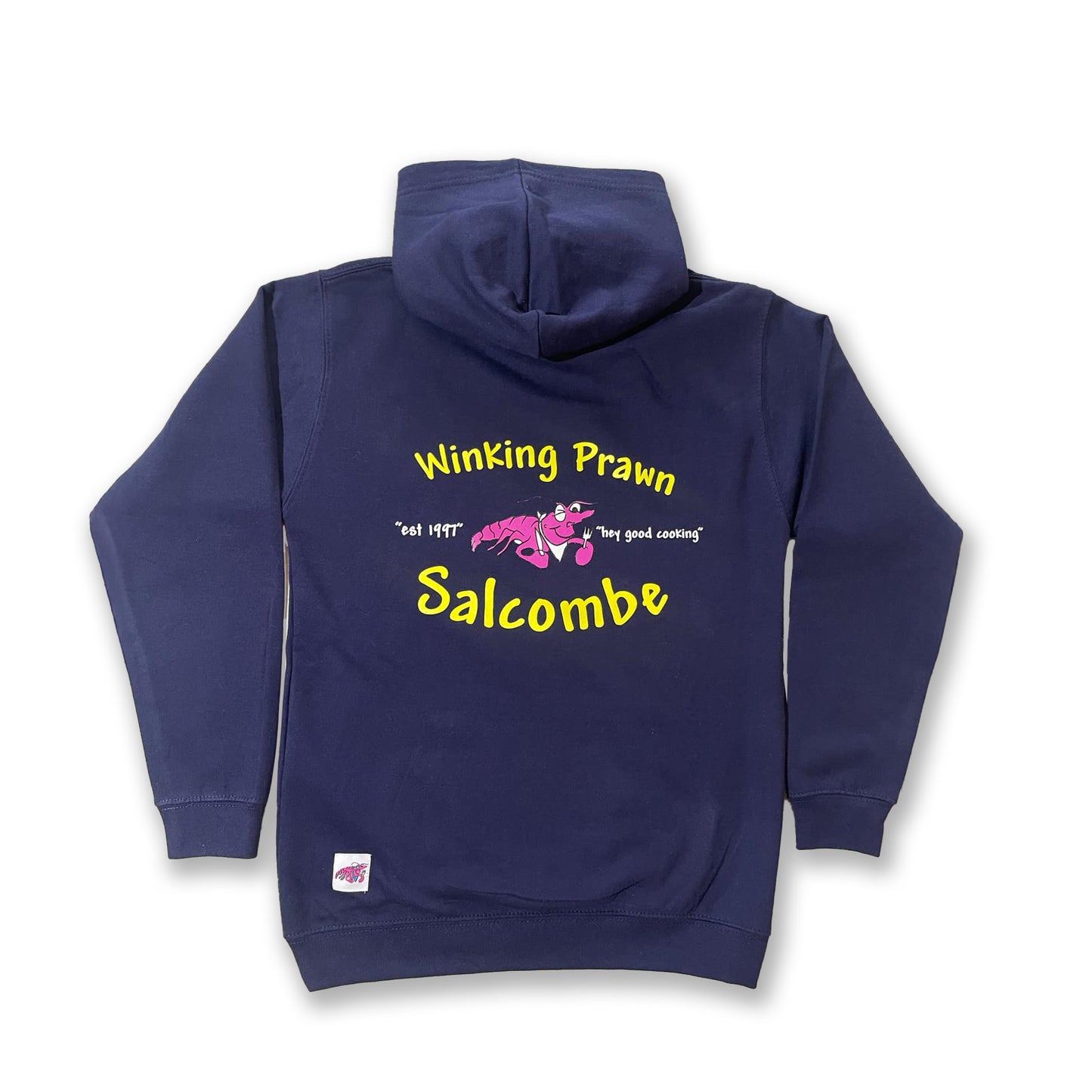 Winking Prawn Adult Hoodie