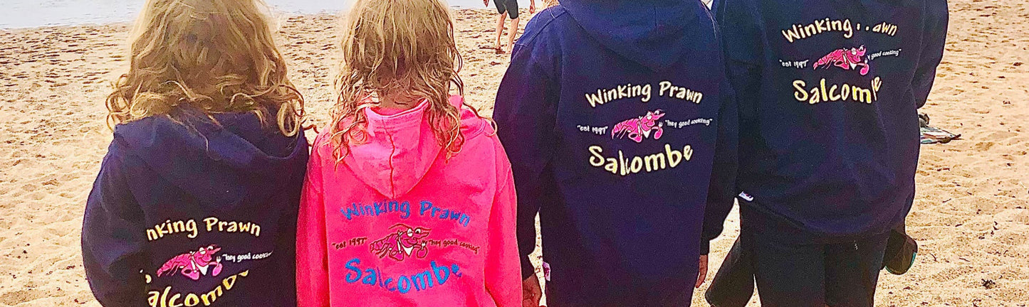 Winking Prawn Kids Hoodie